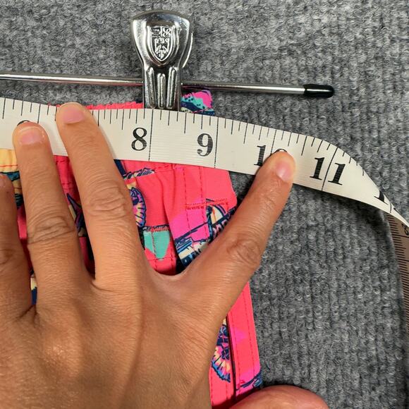 Chubbies Kids 12-18 The Raptor Trainers Swim Trunk Pink Jurassic Park Drawstring - Picture 9 of 10